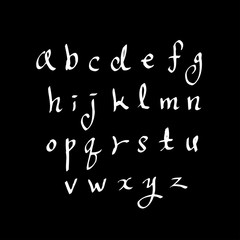 알파벳 / 손으로 쓴 글씨체