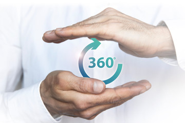 mani, freccia, 360, giro completo, loop, assicurazione, copertura
