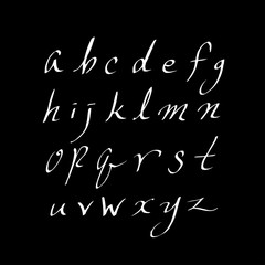 알파벳 / 손으로 쓴 글씨체