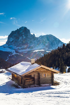 Mountains Italy Seceda Dolomites winter snow snowboarding skiing
