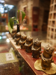 台湾の茶屋、インテリア、アジアのカフェ