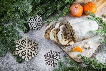 christmas cookies and decorations