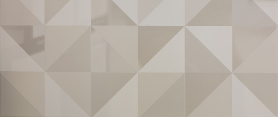 Obraz na płótnie Canvas mosaic abstract geometric seamless gray ceramic pattern for kitchen tile