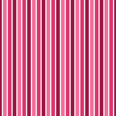 Valentine's Day Seamless Pattern - Striped design in classic Valentine colors