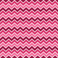 Valentine's Day Seamless Pattern - Chevron zig zag design in classic Valentine colors