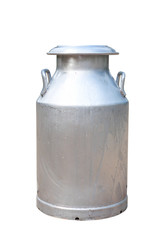 Milk tank 60 liter isolated on white background.