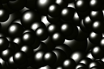 abstract background with balls