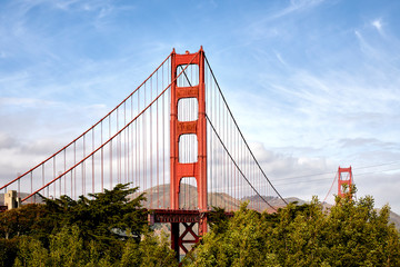 Golden Gate Bridge San Francisco Tower Truss