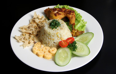 Fried Rice with Chicken