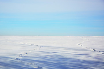 winter mountain landscape
