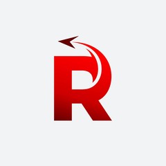 Letter R Airplane