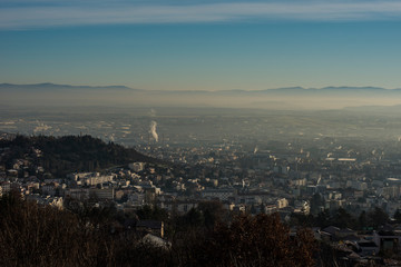 matin d'hiver à Clermont-Ferrand