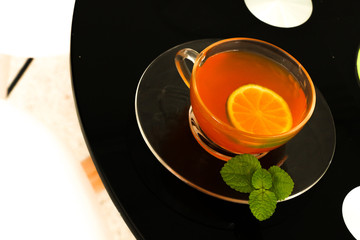 Tea Hot Close up on morning