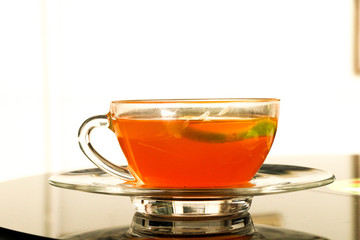 Tea Hot Close up on morning