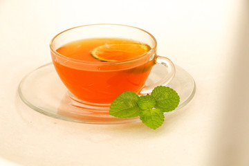 Tea Hot Close up on morning