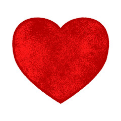 Fototapeta premium Grunge Heart Element