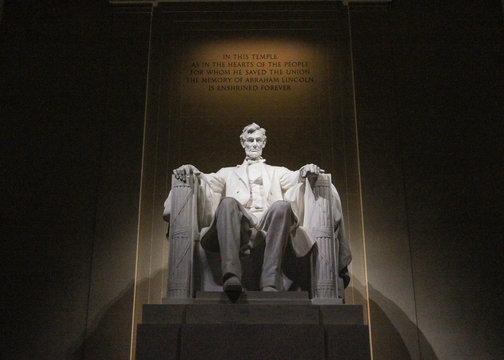 Lincoln Memorial At Night