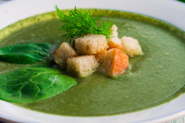 spinach soup