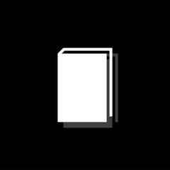 Fototapeta premium Book icon flat