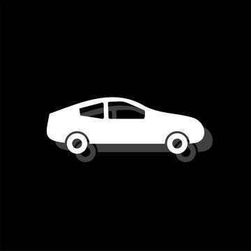 Car icon flat