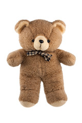 Teddy bear isolated on white background