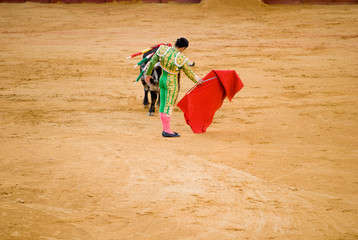 the bullfight, an ancient tradition especially of southern Spain