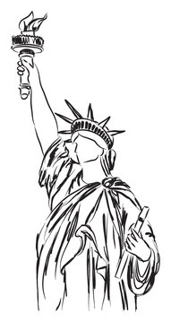 statue of liberty illustration (2)