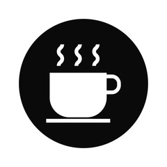 Hot drink vector icon