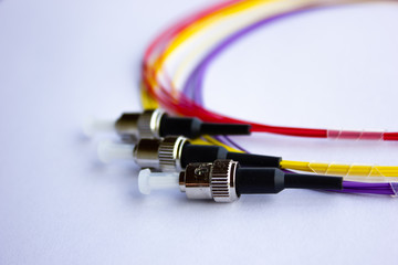 Bunte Glasfaser Patchkabel