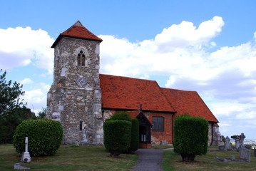 St Andrews Church in the village of Ashingdon, Essex