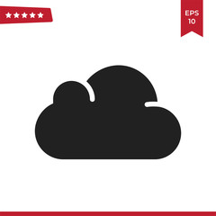 Cloud icon vector
