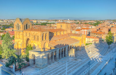 Basilica of San Vicente at Avila, Spain