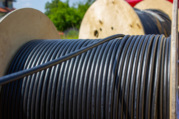 Glasfaser Kabeltrommel