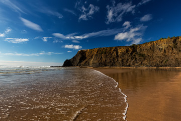 Portugal, Algarve, Odeceixe, Praia de Odeceixe, Costa Vicentina