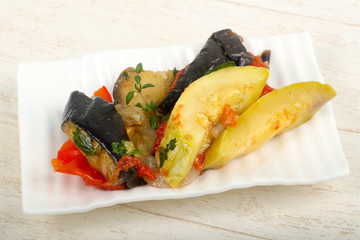 Steamed vegetables