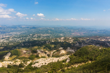 Naklejka premium Mountain landscape in National park Lovcen, Montenegro