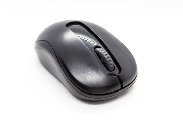 computer mouse on white background.