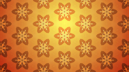 Background with a colorful, diverse cyclic pattern.