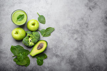 Green healthy smoothie