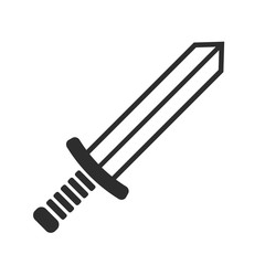 Sword line icon