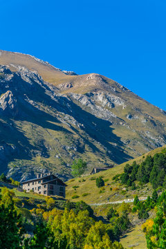 Pyrenees mountains viewed from Andorra