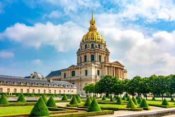 Foto op Canvas Les Invalides (National Residence of the Invalids) in Paris, France © Mistervlad