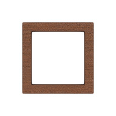 Fototapeta premium 3d rendering of wooden frame