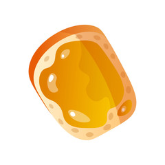 Homemade pastries with a crisp. Freshly baked handmade bread.