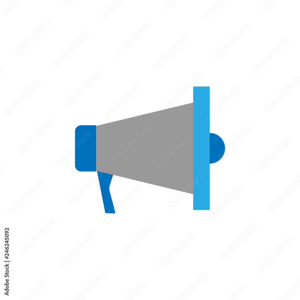 Poster advertising and marketing icon. element of user interface icon for mobile concept and web apps. deta