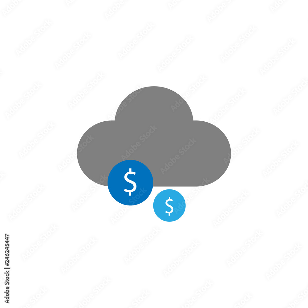 Poster budget and funding icon. element of user interface icon for mobile concept and web apps. detailed bu