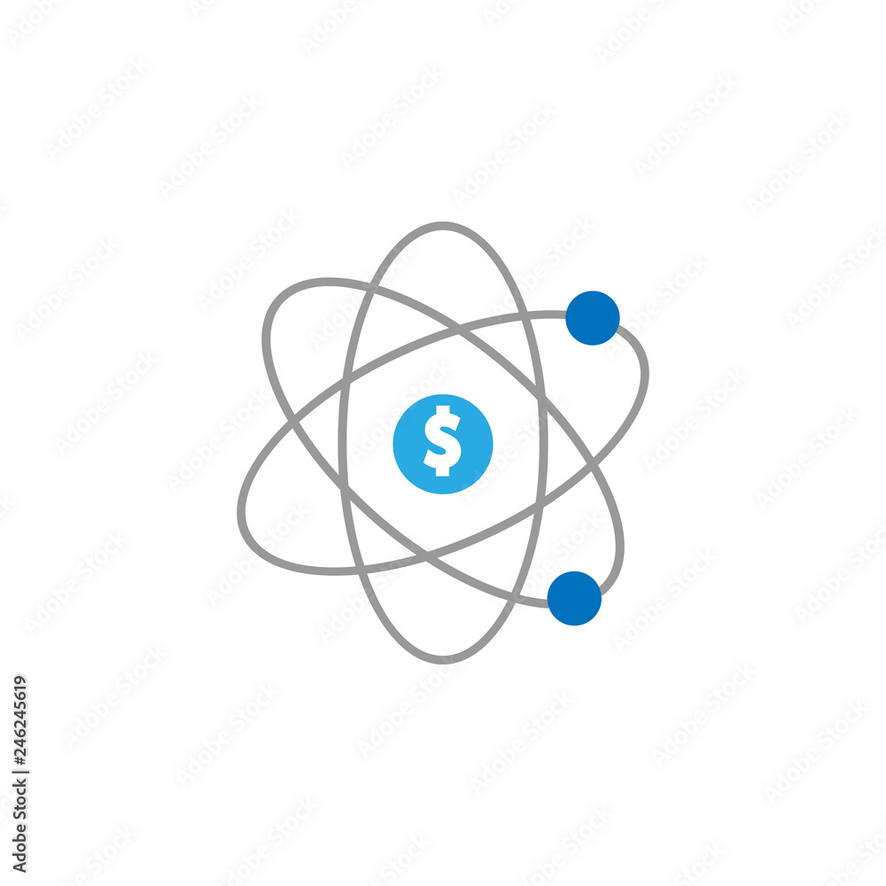 Poster flow and money and turnover icon. element of user interface icon for mobile concept and web apps. de