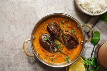 Dahi Baingan / Eggplant Yogurt curry-Popular Odia dish fromIndia