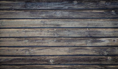 Fototapeta na wymiar alte braune dunkle rustikale Holztextur - Holz Hintergrund
