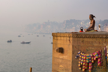 Yogi in Varanasi